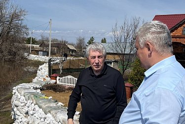 Илек готовится к приходу большой воды